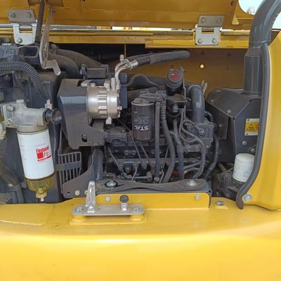 Gebruikte Komatsu PC70 graafmachine met originele hydraulische cilinder en 0.2M3 emmer capaciteit
