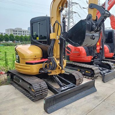 5 ton bedrijfsgewicht Originele hydraulische klep Gebruikte Caterpillar 303.5e2 mini graafmachine