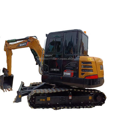 Gebruikte Sany60c Sany 60C graafmachine 6TON bedrijfsgewicht en 0.28M3 emmercapaciteit