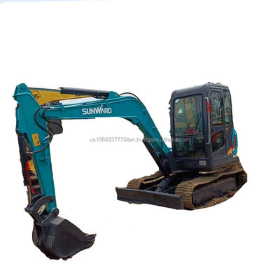 Gebruikte SWE 60E 6 ton graafmachine in goede staat met originele hydraulische cilinder