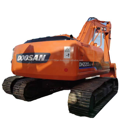 DOOSAN DH220 graafmachine met uitstekende prestaties en in hydraulische bouwmachine