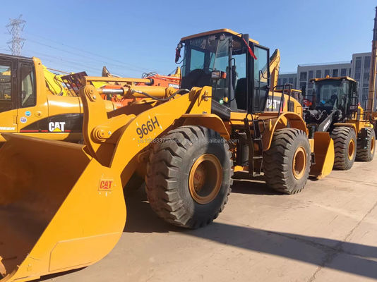 Goed gebruikte Cat 966 H-laders Tweedehands machines met originele hydraulische pomp