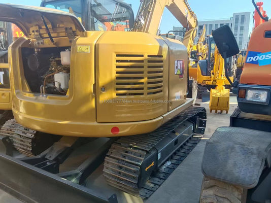 Cat 308 Graafmachine met originele hydraulische klep Gebruikte Caterpillar 7760 KG Maschinengewicht