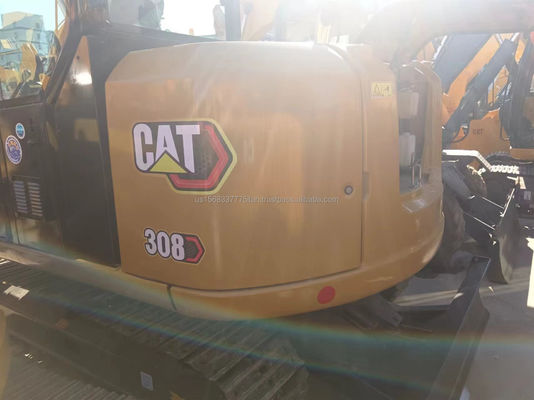 Cat 308 Graafmachine met originele hydraulische klep Gebruikte Caterpillar 7760 KG Maschinengewicht