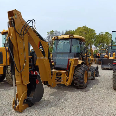 Gebruikte boormachine voor bouwmaterialen Winkels Caterpillar 420F Tweedehands machines
