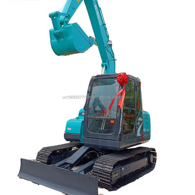 Kobelco SK75-8 Gebruikte hydraulische graafmachine met een emmercapaciteit van 0,4 M3 en 2016