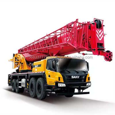 Gebruikte SANY 80 ton kraan met max. hefbelasting van 4,5 ton en uitstekende prestaties