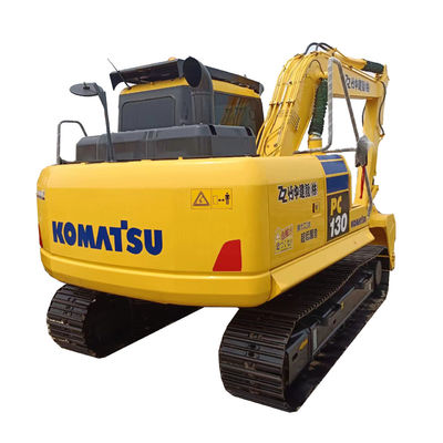 Gebruikte Komatsu PC130 graafmachine met originele hydraulische klep