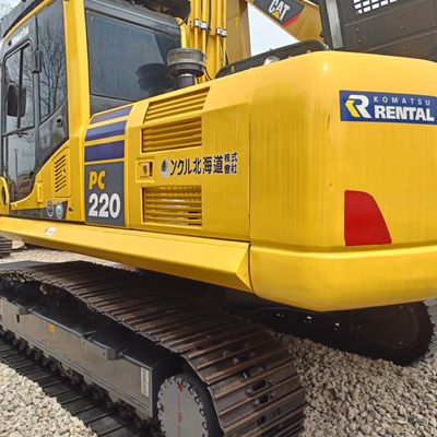 22 ton bedrijfsgewicht Komatsu PC220 Gebruikte bouwmachines op de markt