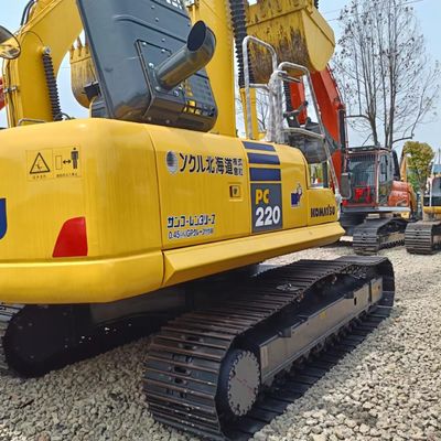 22 ton bedrijfsgewicht Komatsu PC220 Gebruikte bouwmachines op de markt