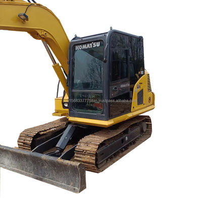 Gebruikte 10 ton Komatsu PC100 graafmachine met originele hydraulische cilinders in Shanghai