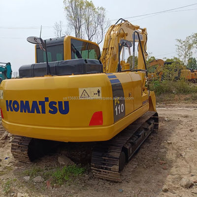 Gebruikte Komatsu PC110 Hydraulische Crawler Graafmachine 11 Ton met en 0.48M3 emmercapaciteit