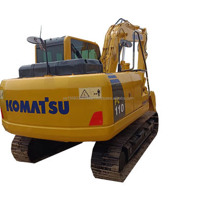 Japan Original Komatsu PC110 Hydraulische graafmachine met 0-2000 werkuren