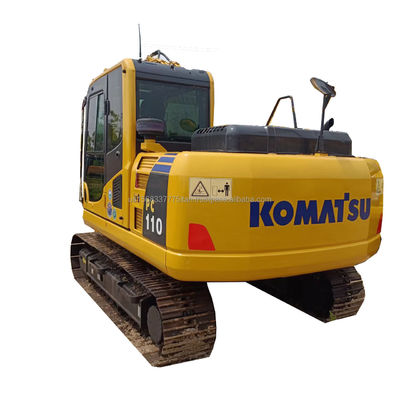 11 ton Komatsu PC110 Graafmachine Japan Gebruikte Komatsu Gebruikte Hydraulische Crawler Graafmachine