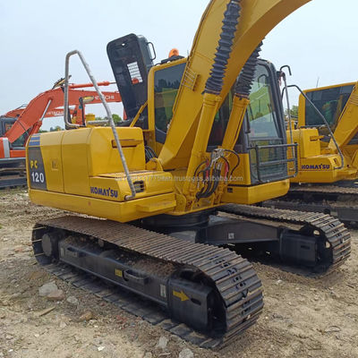 6000 kg Komatsu PC120 gebruikte graafmachine met originele hydraulische pomp