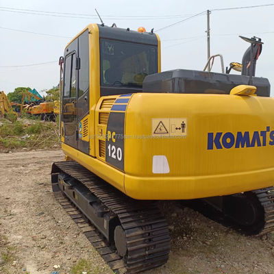 6000 kg Komatsu PC120 gebruikte graafmachine met originele hydraulische pomp