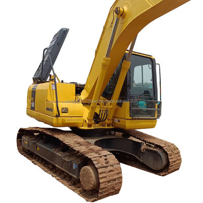 Gebruikte Komatsu PC160 graafmachine 16 ton Hydraulische kruipergraafmachine Originele hydraulische klep