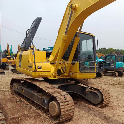 Gebruikte Komatsu PC160 graafmachine 16 ton Hydraulische kruipergraafmachine Originele hydraulische klep