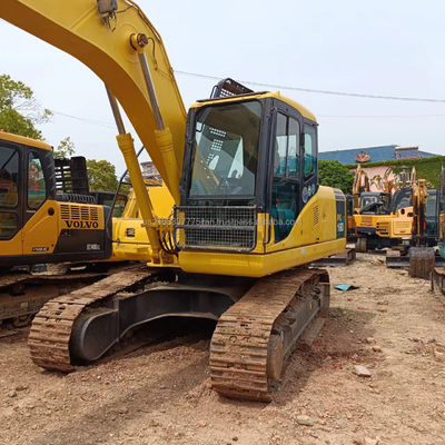 Gebruikte Komatsu PC160 graafmachine 16 ton Hydraulische kruipergraafmachine Originele hydraulische klep