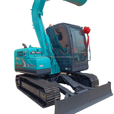 Originele hydraulische cilinder Gebruikte Kobelco graafmachine SK75 8Ton 0,5M3 emmercapaciteit