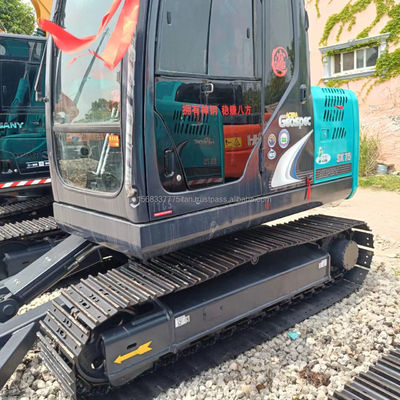 Originele Japanse multifunctionele Kobelco SK75 SK75-8 Graafmachine Crawler Graafmachine 7,5 ton