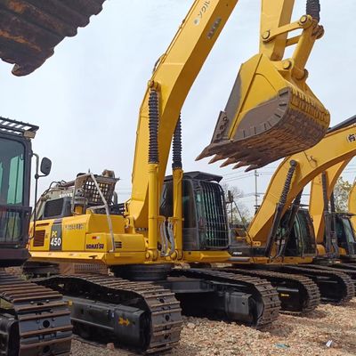 40 ton PC450 Japan Gebruikte Komatsu Hydraulische Crawler Graafmachine met geavanceerde technologie