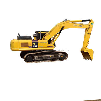 Gebruikte Komatsu PC350 graafmachine 35 ton Crawler Hydraulische graafmachine met een emmercapaciteit van 0,3 M3