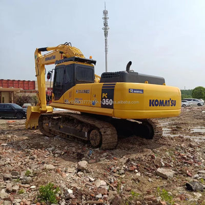 Gebruikte Komatsu PC350 graafmachine 35 ton Crawler Hydraulische graafmachine met een emmercapaciteit van 0,3 M3