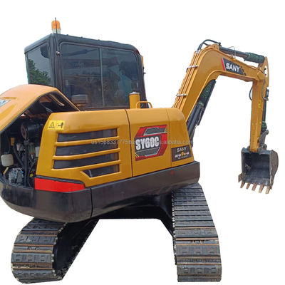 2016 Gebruikte Sany Sy60c Pro Crawler Excavator bij 6ton Mini Sany60c Sany35u Excavator