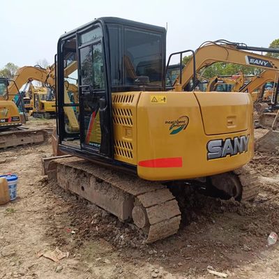 95% Sany Sy75c Middelgroefmachines Gebruikte traceerbare graafmachines Jaar 2016