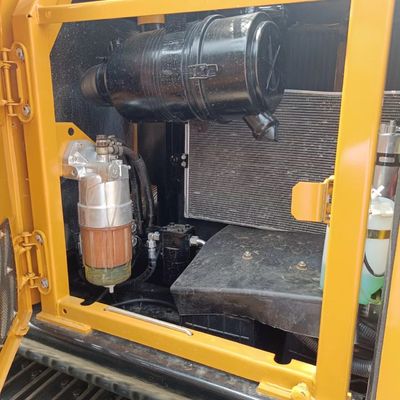 Gebruikte Sany sy 95 mini graafmachine met 0.32m3 emmercapaciteit en originele hydraulische pomp
