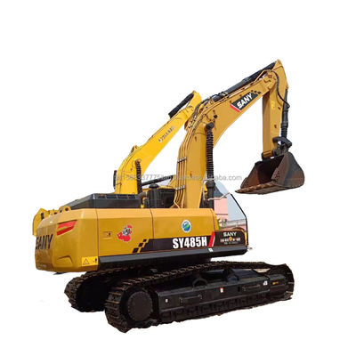 SANY SY485H Crawler Excavator met een emmercapaciteit van 2,23 m3 en originele hydraulische klep