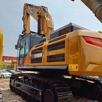 SANY SY485H Crawler Excavator met een emmercapaciteit van 2,23 m3 en originele hydraulische klep