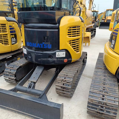 2016 Gebruikte Komatsu PC30MR mini graafmachine 3 ton werkgewicht Crawler Hydraulische graafmachine