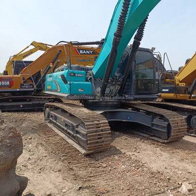 KOBELCO SK350 graafmachine met lage werktijden en hydraulische bouwmachine