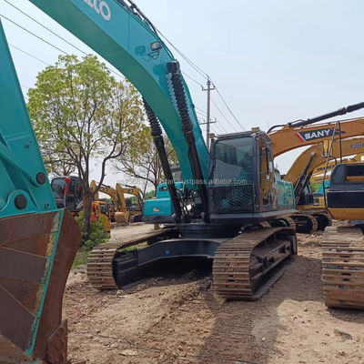 KOBELCO SK350 graafmachine met lage werktijden en hydraulische bouwmachine