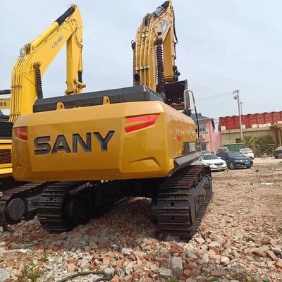 Grote gebruikte SANY SY485H graafmachine met originele hydraulische klep met een werkgewicht van 48,5 ton
