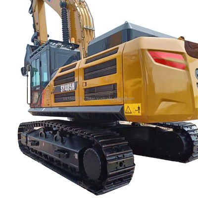 SANY SY485H Crawler Excavator met een emmercapaciteit van 2,23 m3 en originele hydraulische pomp