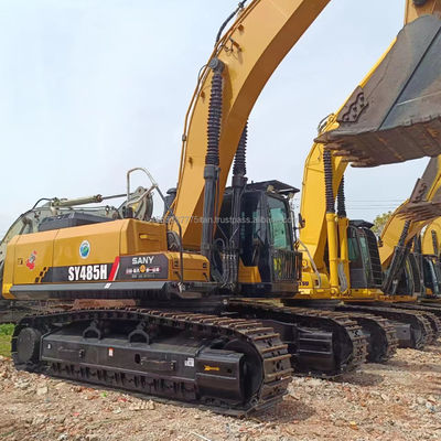SANY SY485H Crawler Excavator met een emmercapaciteit van 2,23 m3 en originele hydraulische pomp
