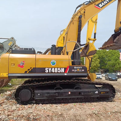 SANY SY485H Crawler Excavator met een emmercapaciteit van 2,23 m3 en originele hydraulische pomp