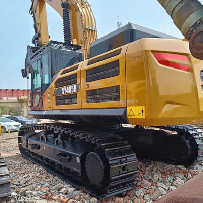SANY SY485H Crawler Excavator met een emmercapaciteit van 2,23 m3 en originele hydraulische pomp