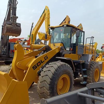 20 ton bedrijfsgewicht tweedehands Lingong 956F-lader met originele Weichai-motor