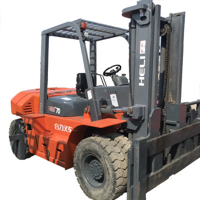 Bouwmaterialen winkels 7 ton Heli 70 heftruck met een goede prestatie gebruikte heftruck