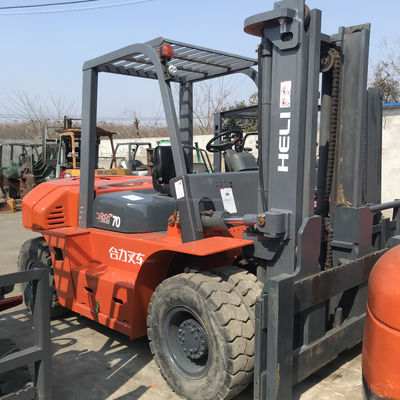 Bouwmaterialen winkels 7 ton Heli 70 heftruck met een goede prestatie gebruikte heftruck