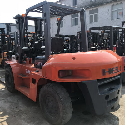 Gebruikte heftruck 7000 kg TCM Diesel propaan heftruck voor het laden en lossen