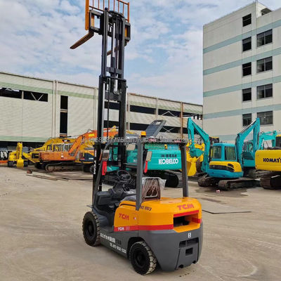 Japan Vervaardiging 3 ton TCM vorkheftrucks Originele hydraulische klep 2,5 ton bedrijfsgewicht