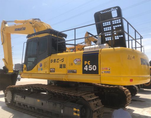 48ton Komatsu PC450 graafmachine Gebruikte hydraulische kruipermachine met lage onderhoudskosten