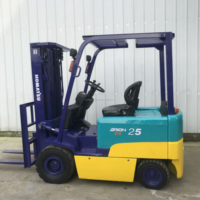 Elektrische vorklift met 2500 kg gewicht en uitstekende prestaties Originele Komatsu 25