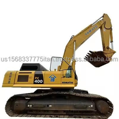 Shanghai Gebruikte graafmachine Komatsu PC400-7 graafmachine met originele hydraulische klep