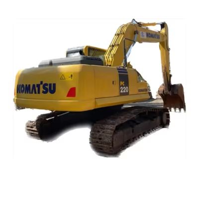 Originele Komatsu PC220 graafmachine Japan Gebruikte Hydraulische Crawler Graafmachine